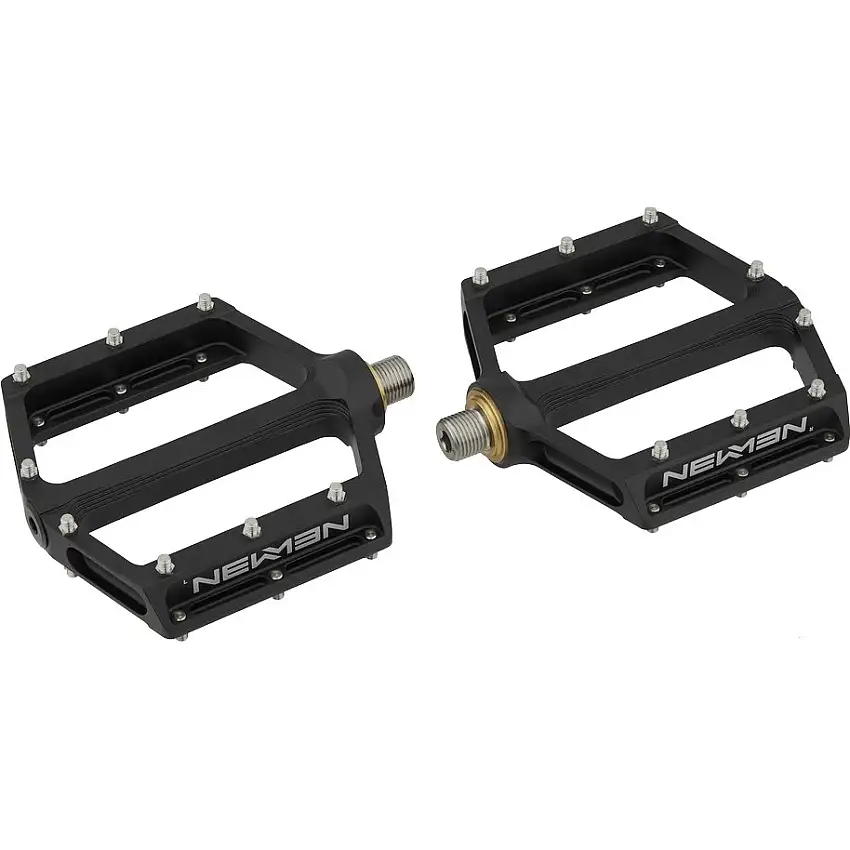 Cykelpedal Newmen Beskar Flat Pedal Set Black