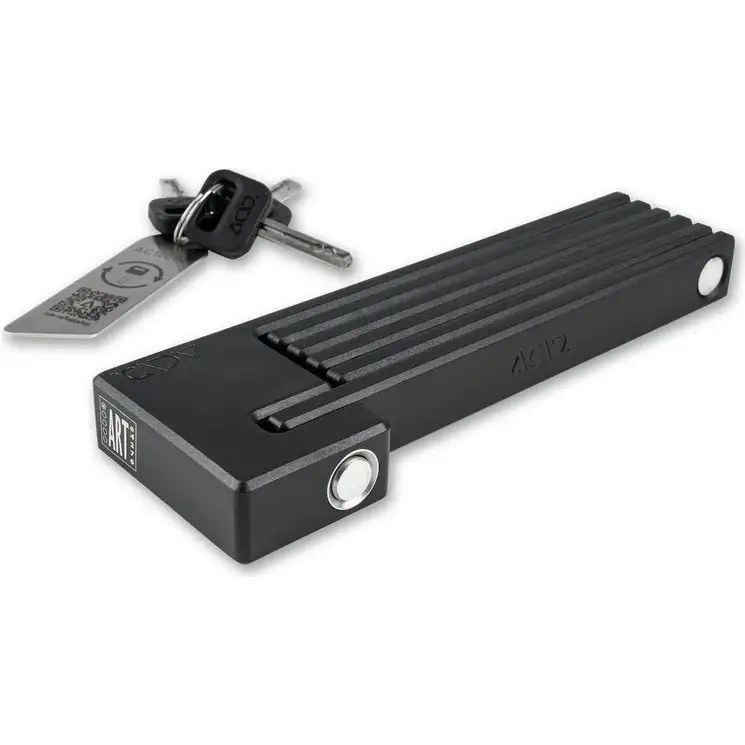 Vikbart lås Cube Acid Folding Lock Rigid Pure K80 80 cm Black