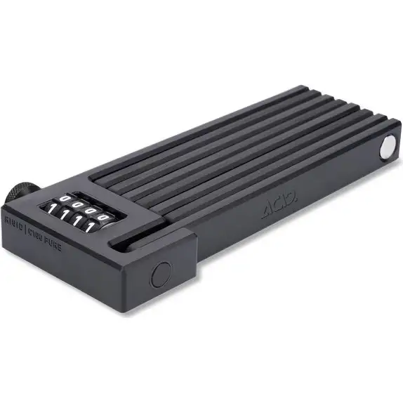 Vikbart lås Cube Acid Folding Lock Rigid Pure C100 100 cm Black