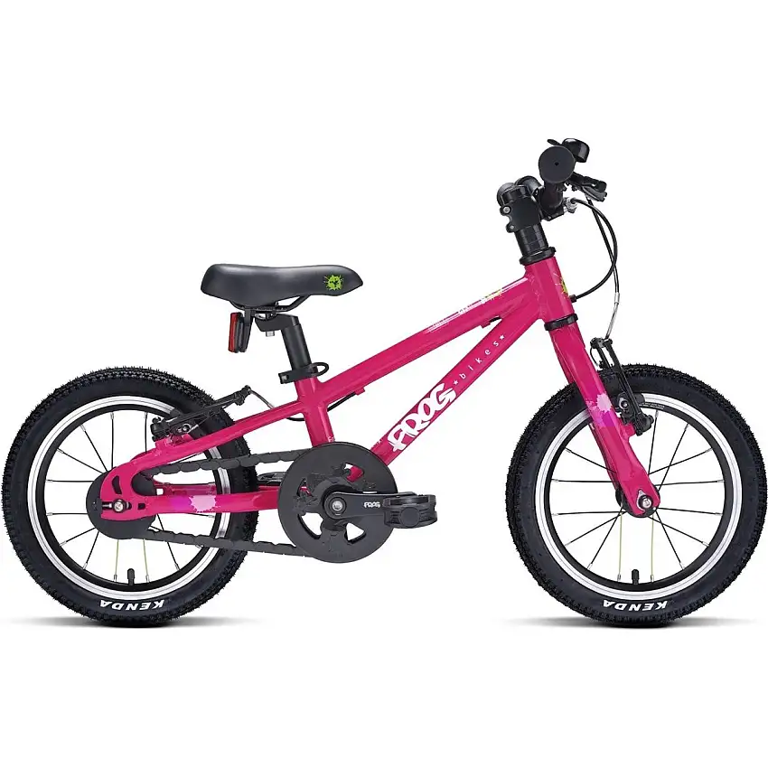 Barncykel Frog 38 Pink 14"