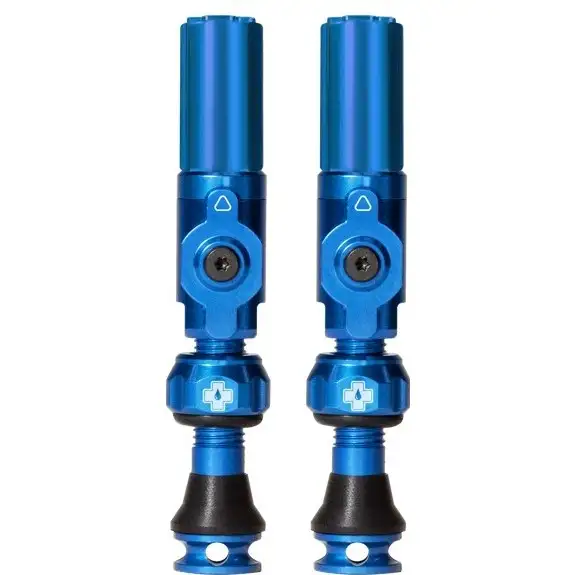 Tubelessventil MUC-OFF Big Bore Hybrid 30mm Blue