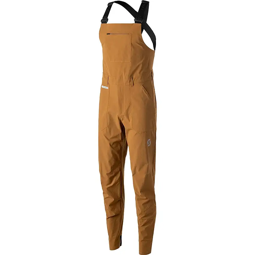 Bib Pants Herr Scott Trail Tuned Bread Brown