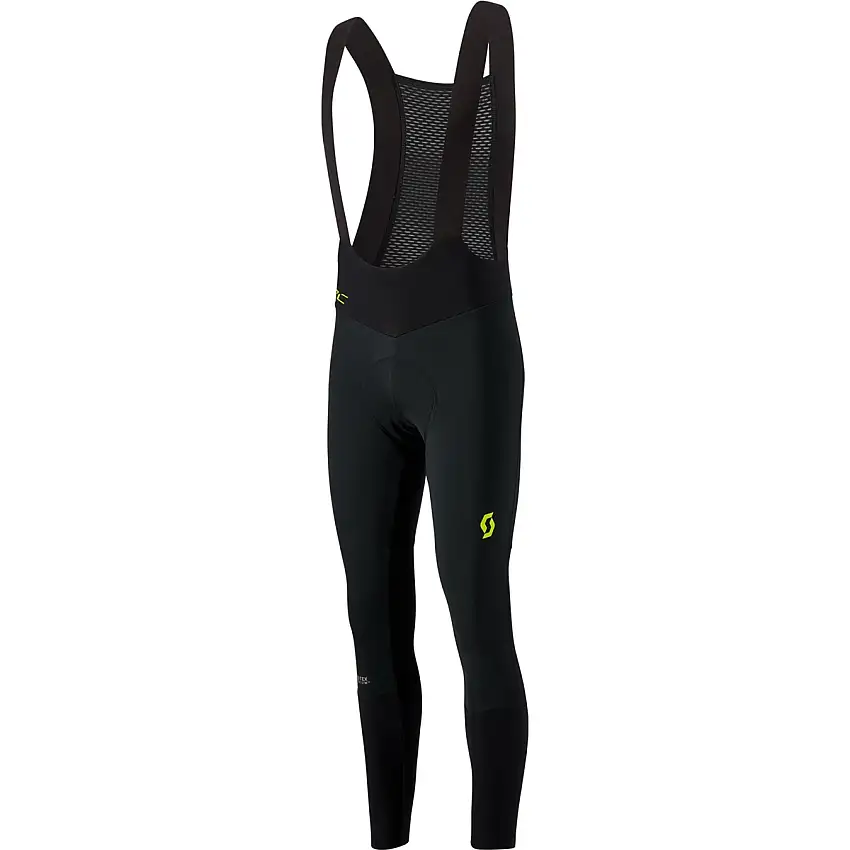 Bib Tights Herr Scott RC Pro Warm GTX +++ Black/Sulphur Yellow