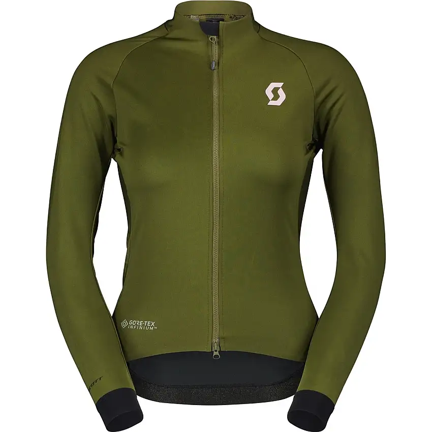 Cykeljacka Dam Scott RC Pro Warm GTX WS Fir Green/Cloud Pink