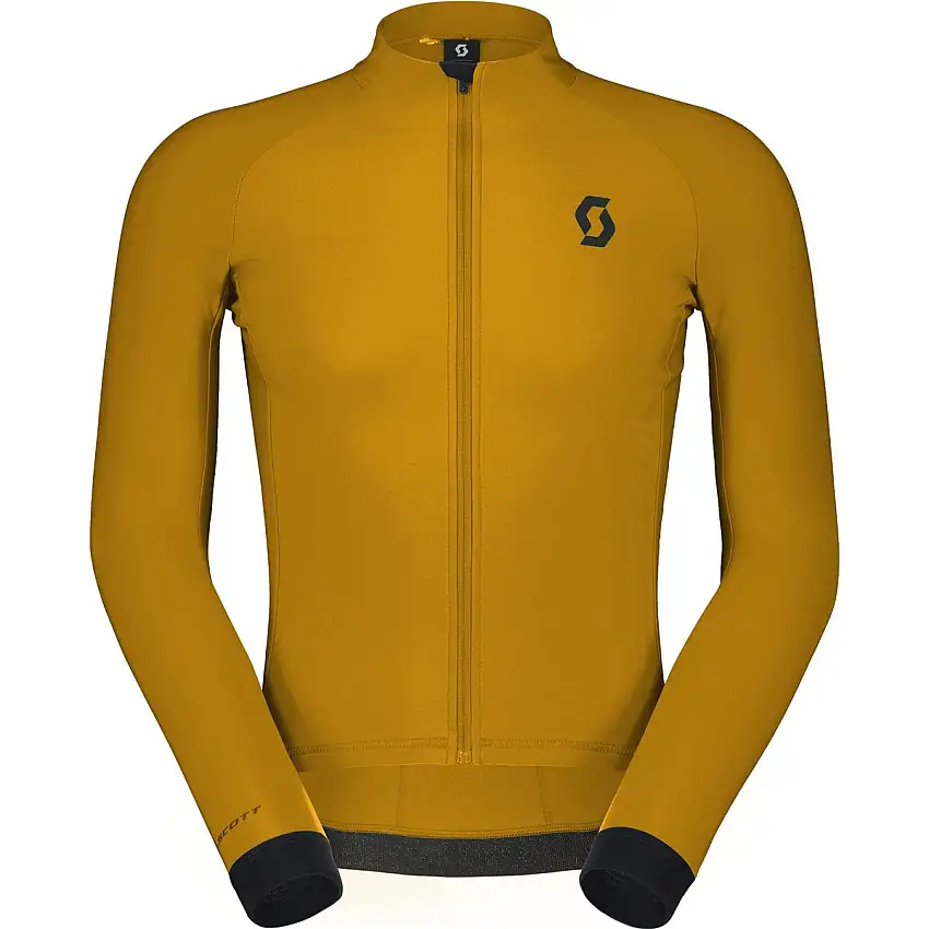 Cykeltröja Herr Scott RC Pro Warm LS Bread Brown