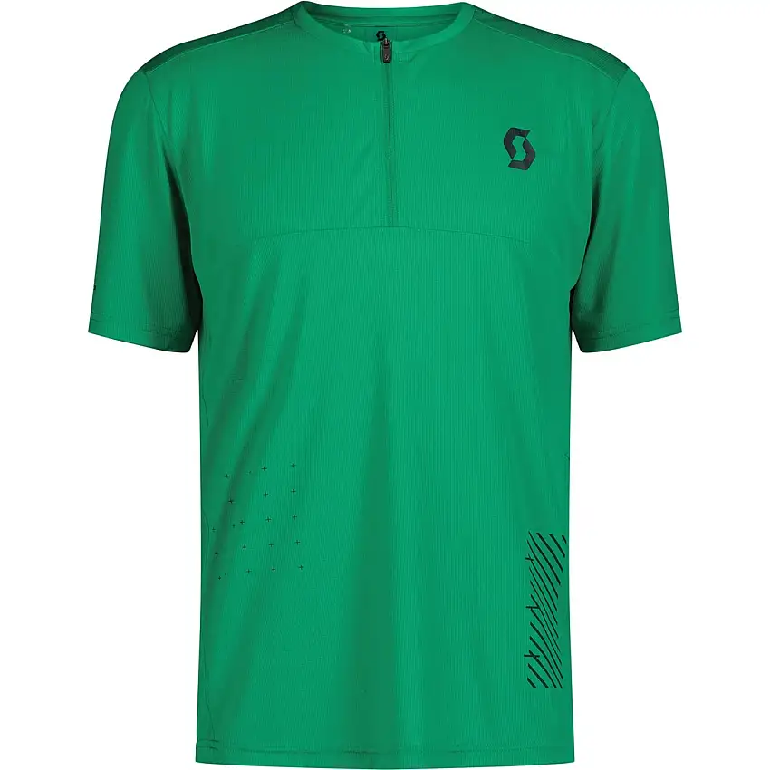 Cykeltröja Herr Scott Trail Vertic Zip SS Amazon Green