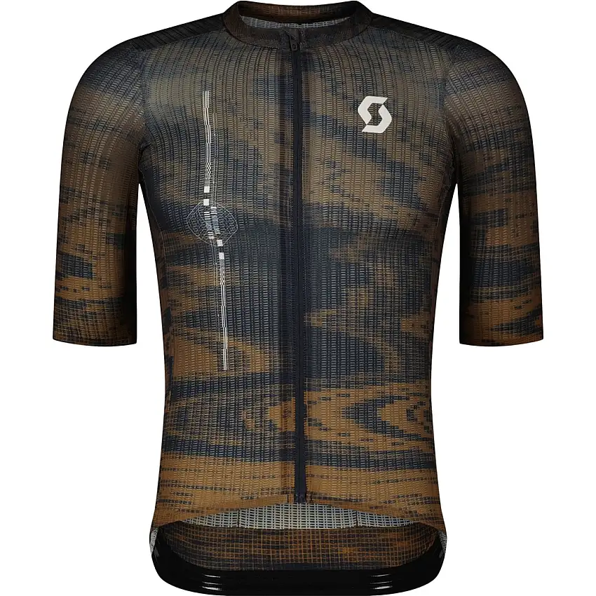 Cykeltröja Herr Scott Ultd. SL SS Bread Brown/Dark Blue