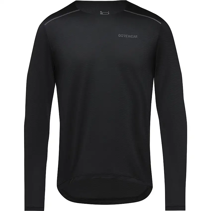 Löpartröja GOREWEAR Contest 2.0 LS Tee Mens Black
