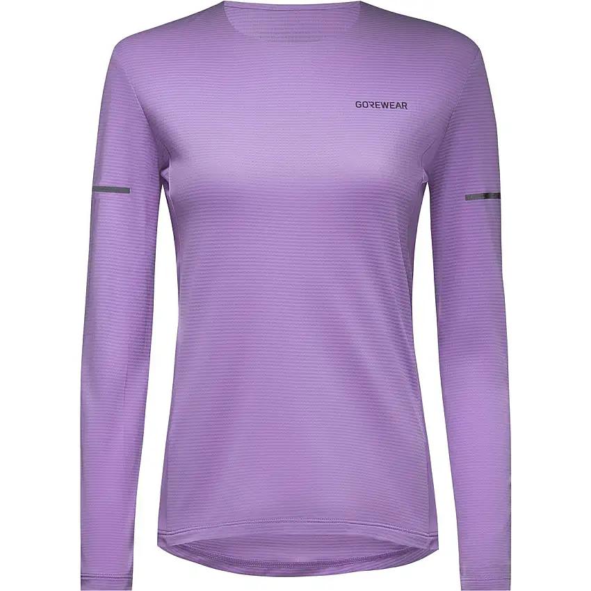 Löpartröja GOREWEAR Contest 2.0 LS Tee Womens Scrub Purple