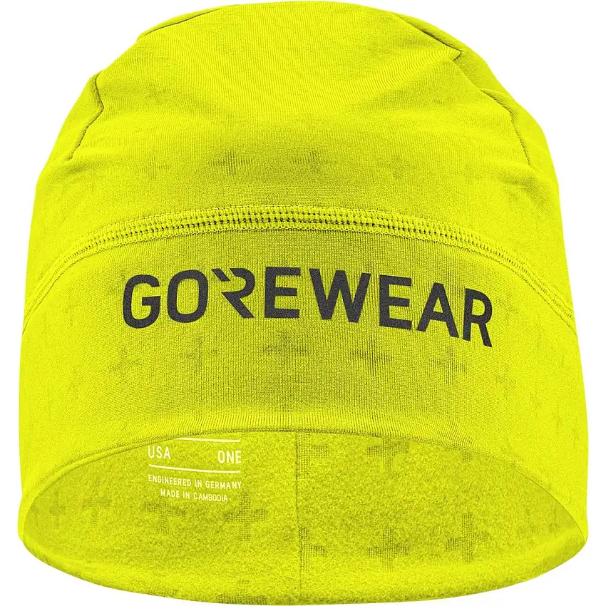 Hjälmmössa GOREWEAR Essence Thermo Beanie Neon Yellow