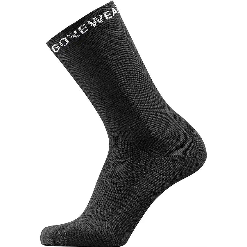 Strumpor GOREWEAR Essential Merino Socks Black