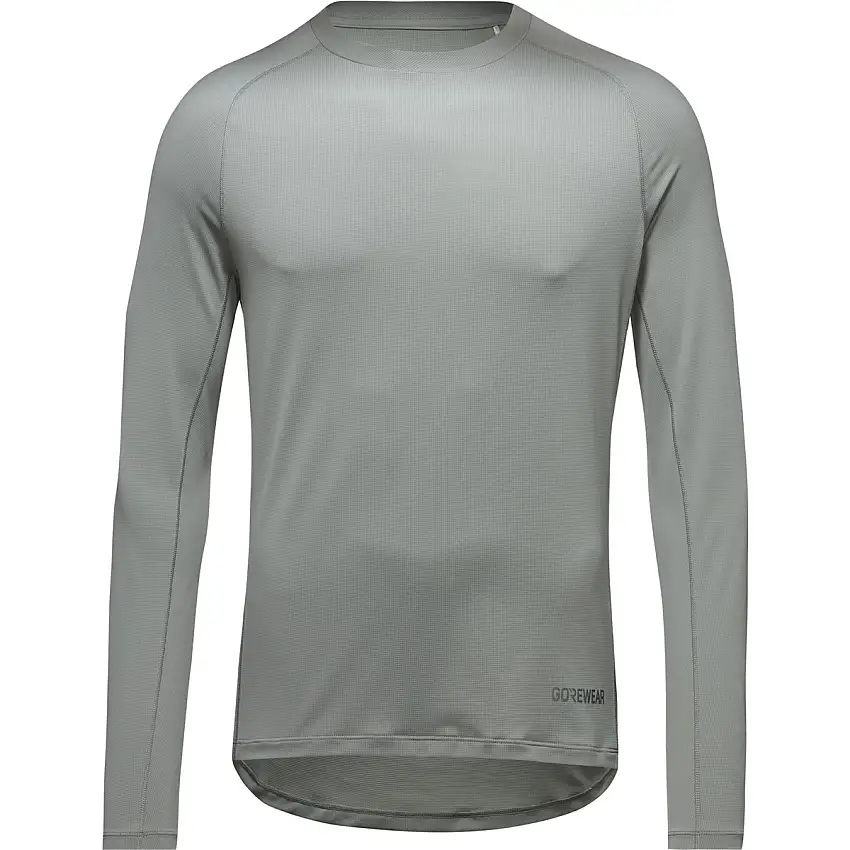 Löpartröja GOREWEAR Everyday LS Solid Shirt Mens Lab Gray