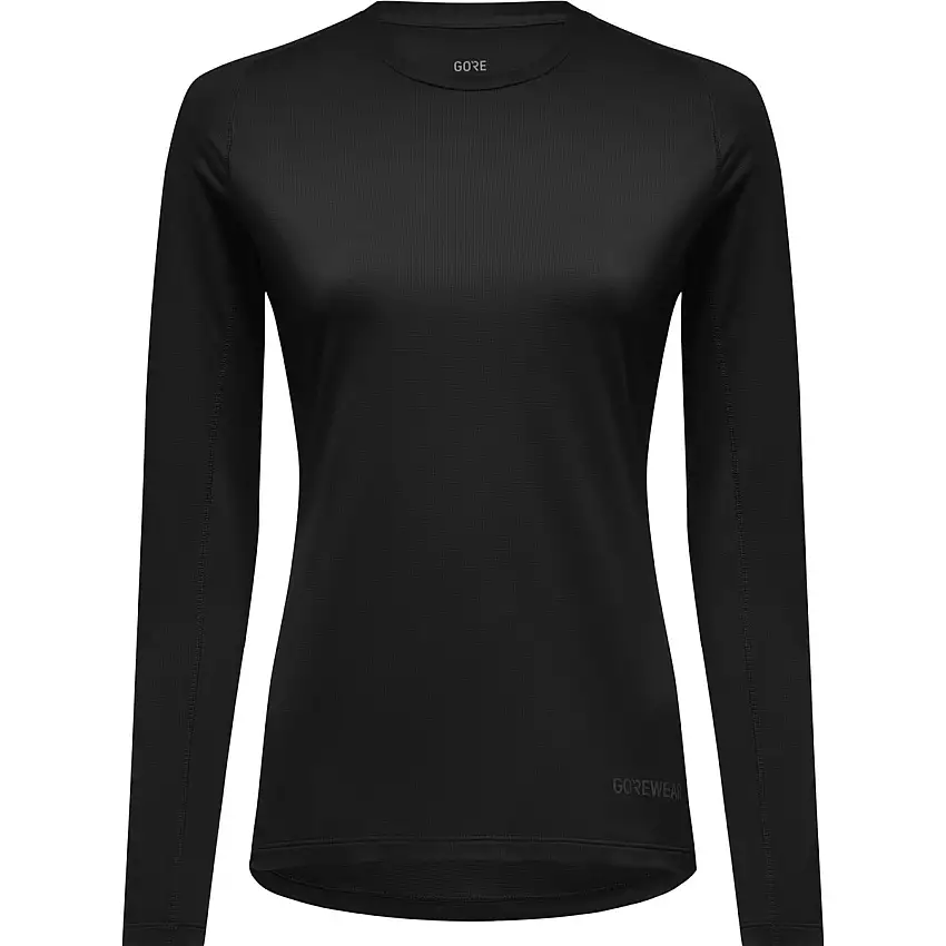 Löpartröja GOREWEAR Everyday LS Solid Shirt Womens Black