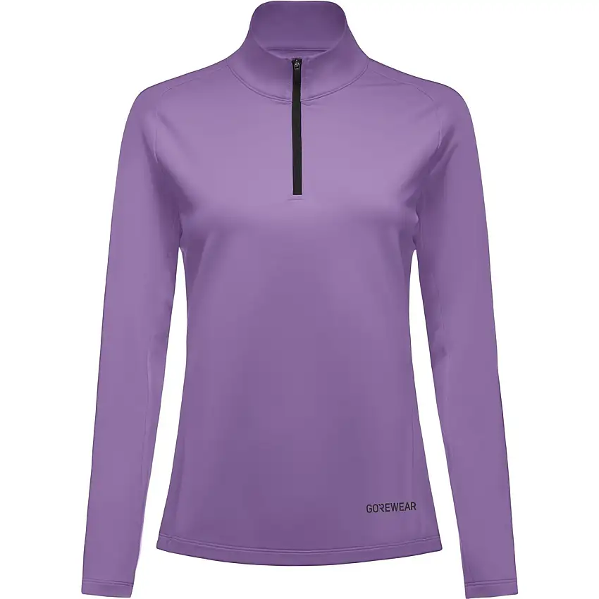 Löpartröja GOREWEAR Everyday Mid 1/4-Zip Womens Scrub Purple