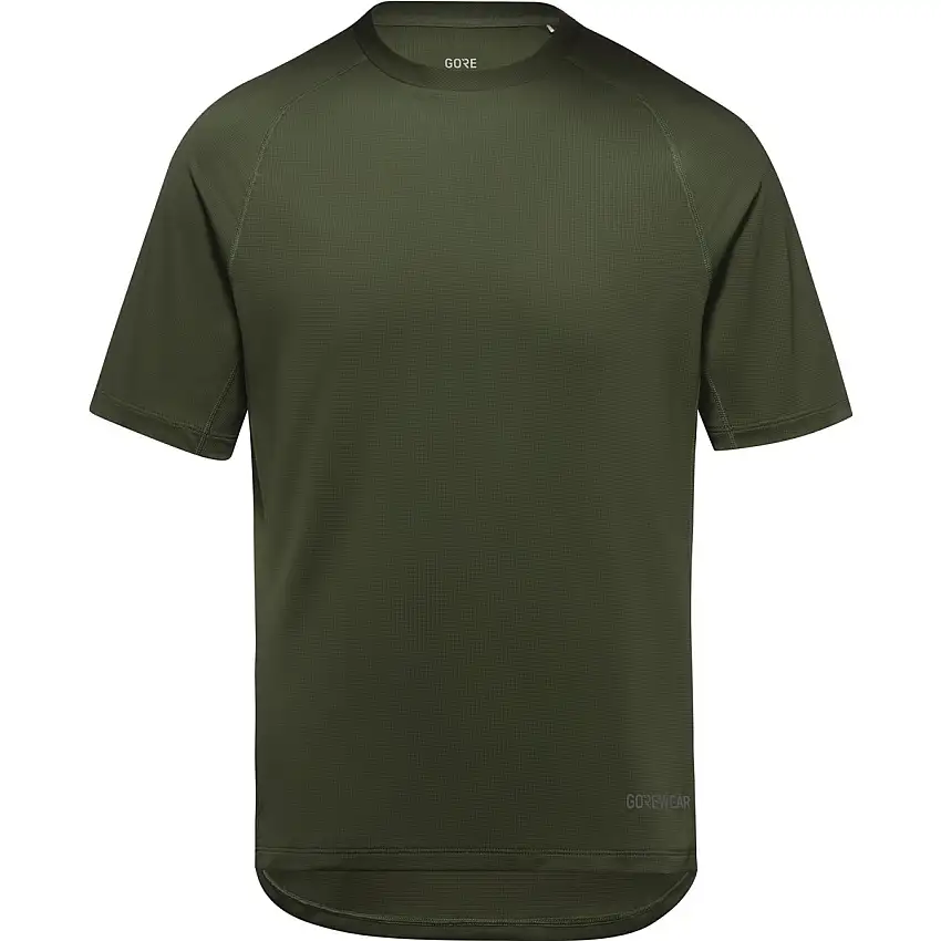 Löpartröja GOREWEAR Everyday Solid Shirt Mens Utility Green