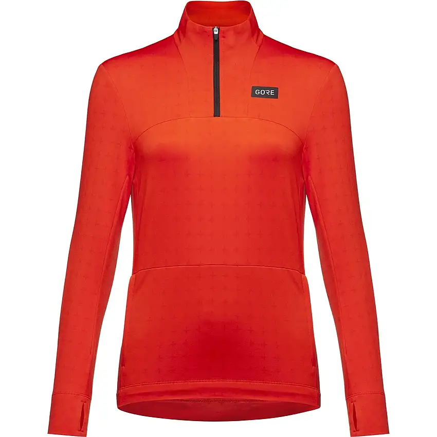 Löpartröja GOREWEAR Everyday Thermo 1/4-Zip Womens Fireball