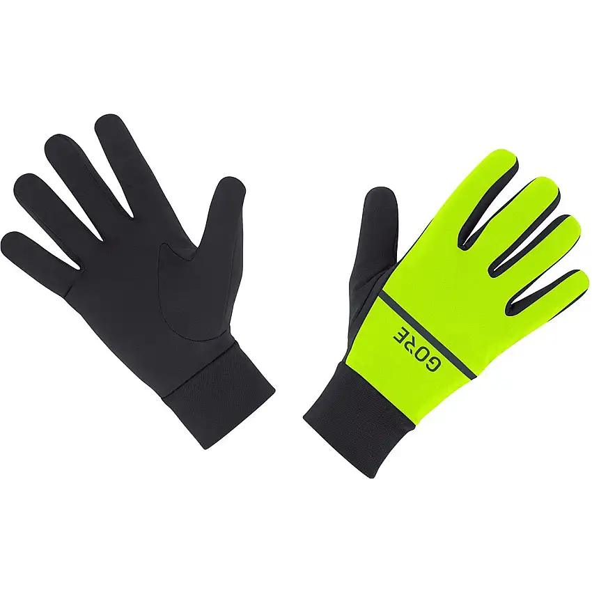 Löparhandskar GOREWEAR R3 Gloves Neon Yellow/Black