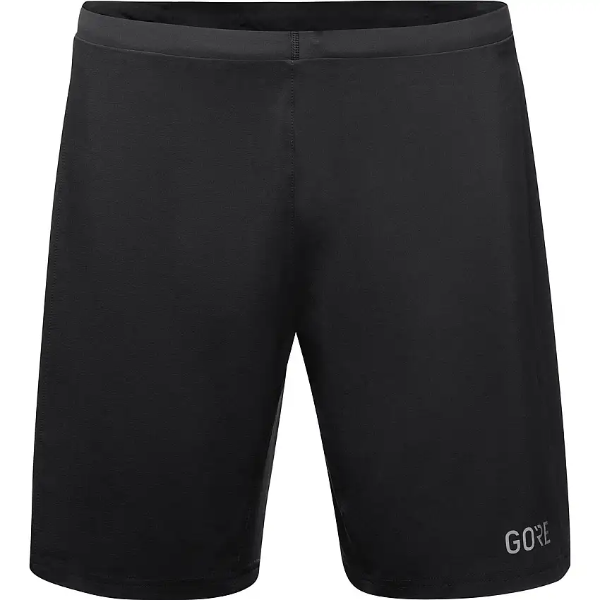 Löparshorts GOREWEAR R5 2in1 Shorts Black