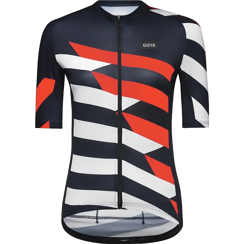 Cykeltröja GOREWEAR Signal Chaos Womens Orbit Blue/White
