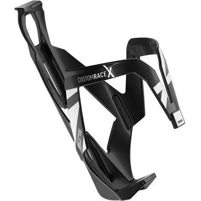 Flaskställ Elite Custom RaceX Black Glossy/White