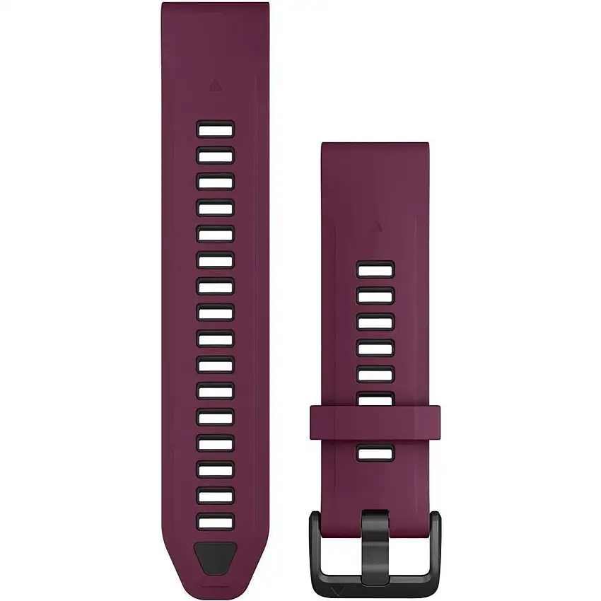 Klockarmband Garmin QuickFit 20 Silikon Merlot/Graphite