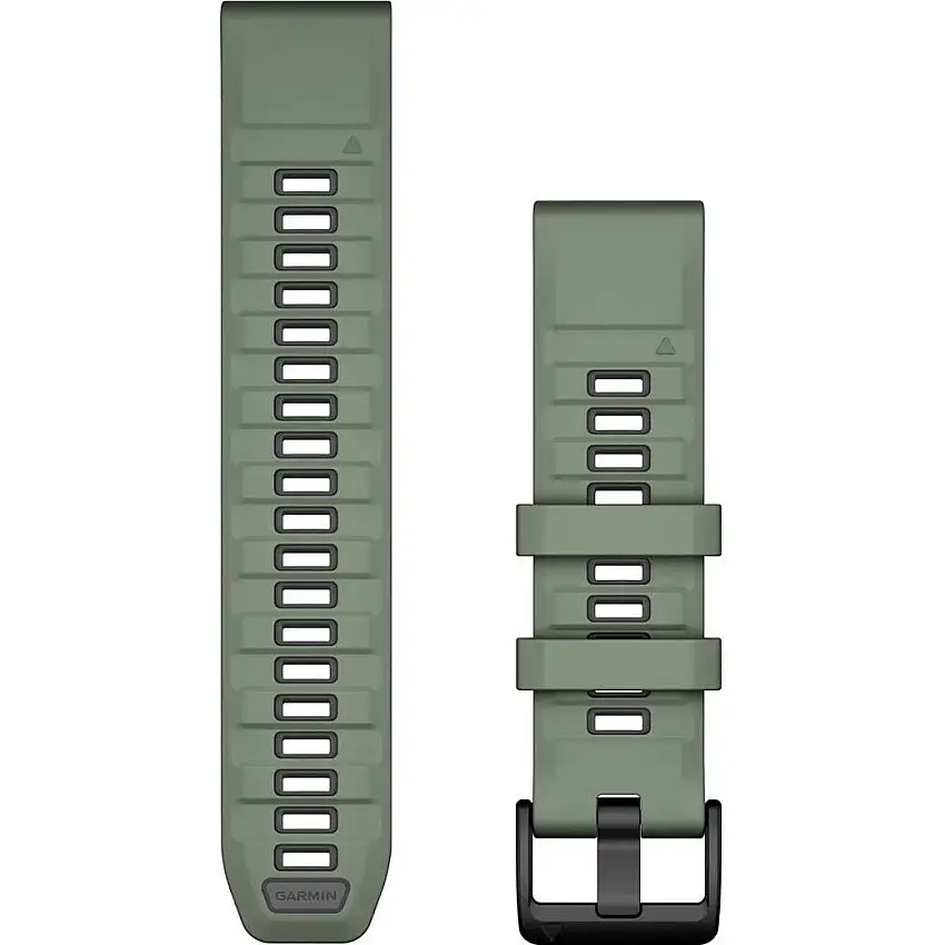 Klockarmband Garmin QuickFit 22 Silikon Willow/Graphite