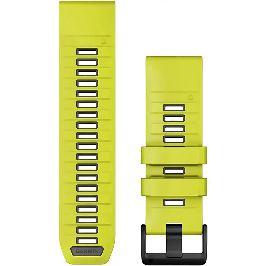 Klockarmband Garmin QuickFit 26 Silikon Amp Yellow/Graphite