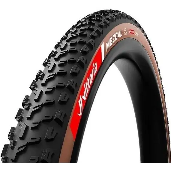 Cykeldäck Vittoria MTB Mezcal XC Race TLR G2.0 black/brown 622-60