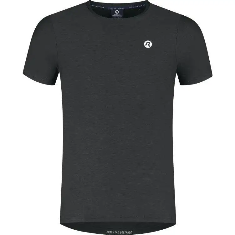 Löpartröja Rogelli Essential Running Jersey SS Men Black