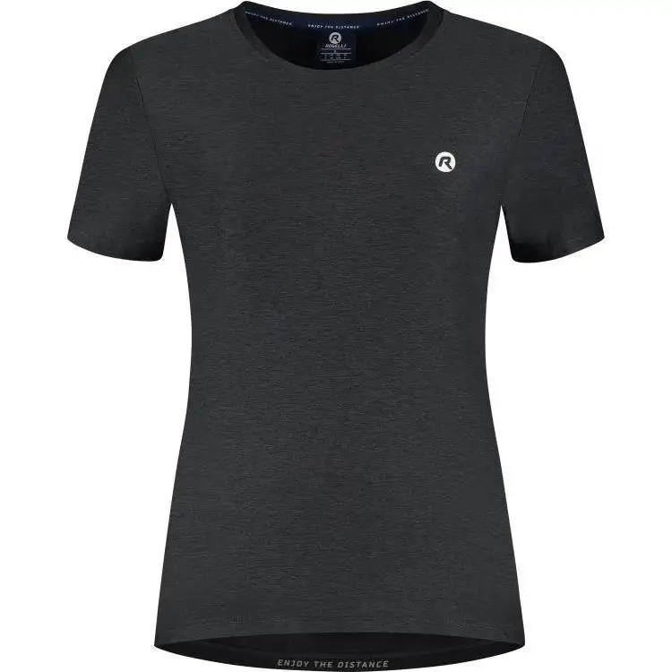 Löpartröja Rogelli Essential Running Jersey SS Women Black