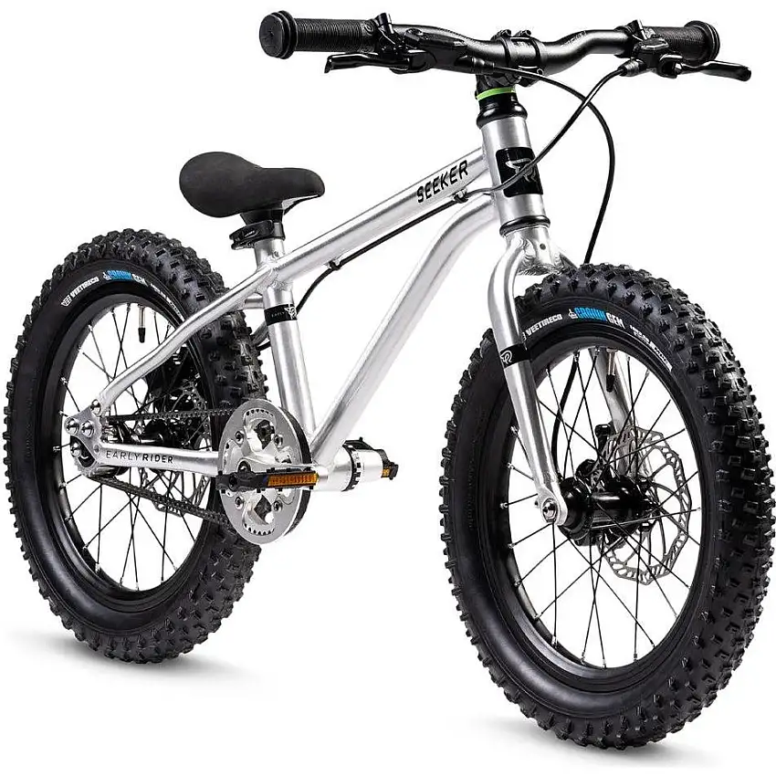 Barncykel Early Rider Seeker X16 Brushed Aluminium