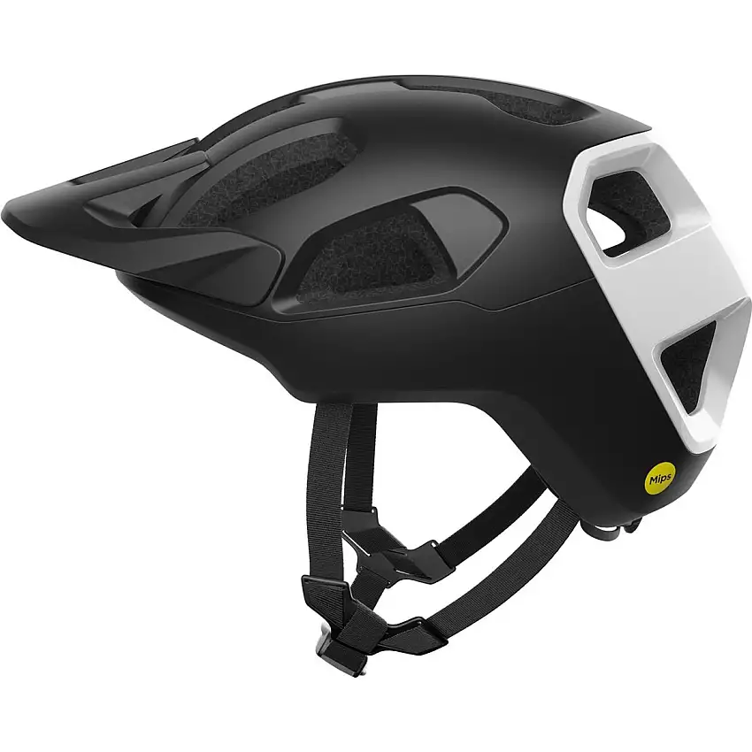 Cykelhjälm POC Cularis MIPS Uranium Black Matt/Hydrogen White