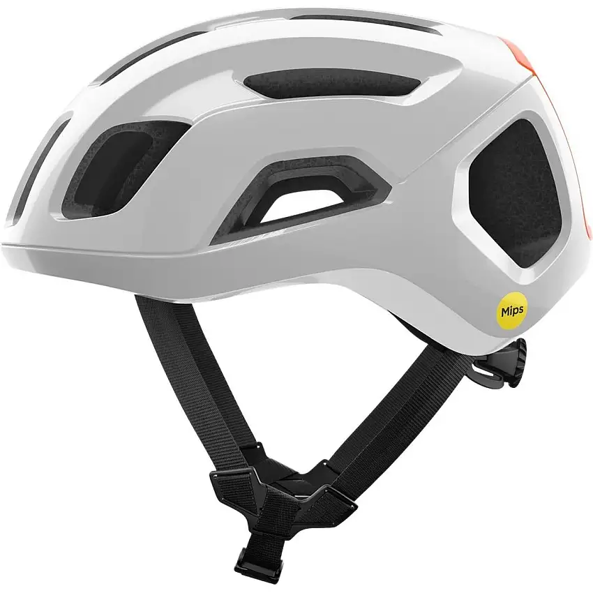 Cykelhjälm POC Ventral Air MIPS Hydrogen White/Fluorescent Orange