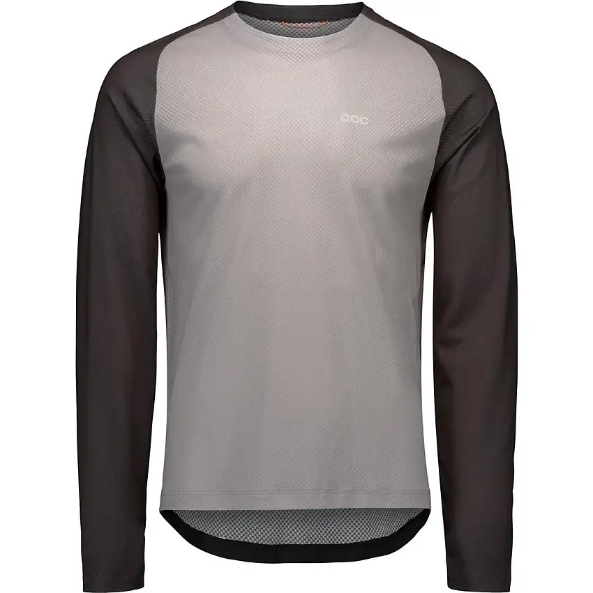 Cykeltröja POC M's Motion Air L/S Jersey Granite Grey