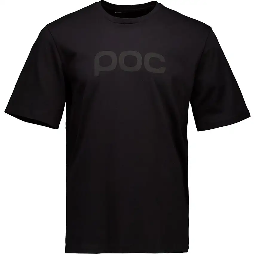 Fritidströja POC Tee Uranium Black