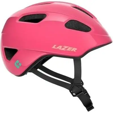 Cykelhjälm Barn Lazer Pnut 2.0 KinetiCore Grönt Spänne Fuchsia