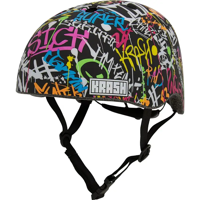 Cykelhjälm KRASH FS 8.1 Neo Multi Street Writer Pop