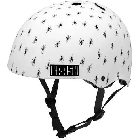 Cykelhjälm KRASH MIPS ABS FS White Skully