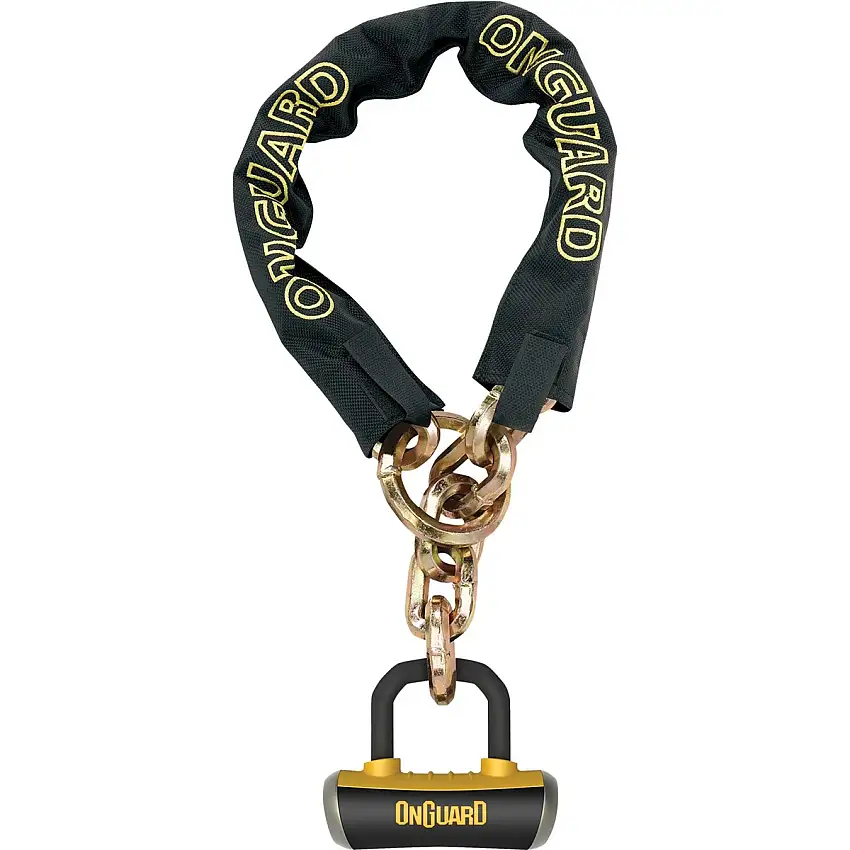 Kättinglås Onguard Chainlock Mastiff X4 Quattro Bolt 110cmx10mm SSF-godkänd