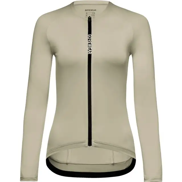 Cykeltröja GOREWEAR Spinshift Long Sleeve Jersey Womens Tech Beige