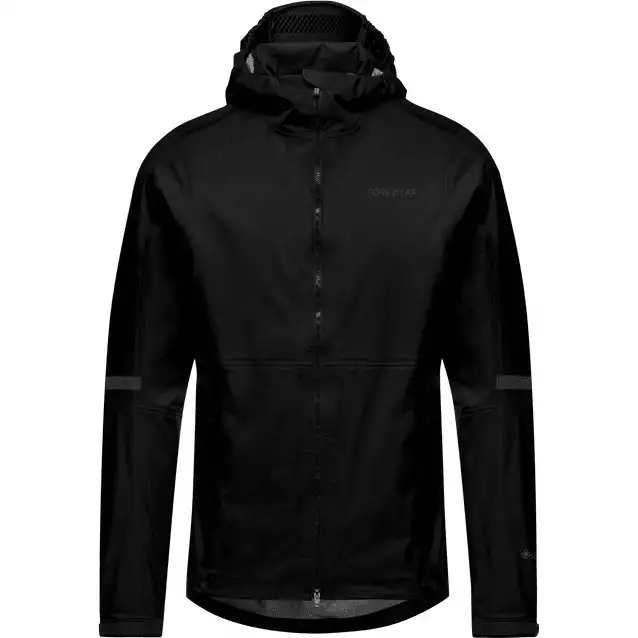 Cykeljacka GOREWEAR Lupra GORE-TEX 2.0 Hooded Jacket Mens Black