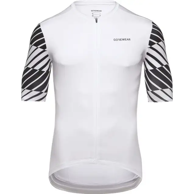 Cykeltröja GOREWEAR Swiftride Optical Jersey Mens White/Black