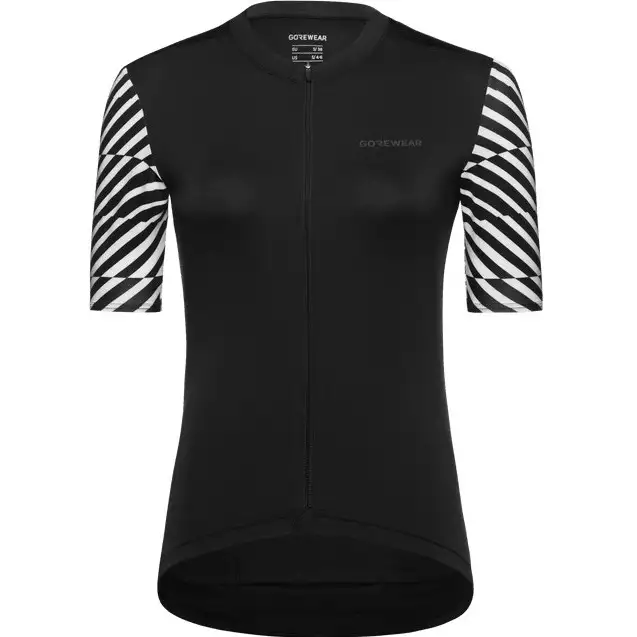 Cykeltröja GOREWEAR Swiftride Optical Jersey Womens Black/White