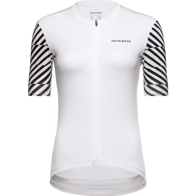 Cykeltröja GOREWEAR Swiftride Optical Jersey Womens White/Black