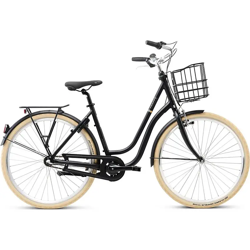 Damcykel Frappé Flare 3b Black Matt