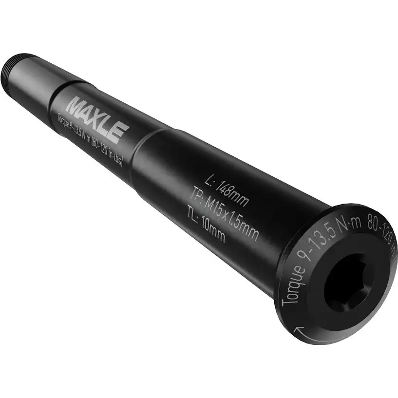 Hjulaxel Rockshox Maxle Stealth Front 134mm M12x1,5 Black
