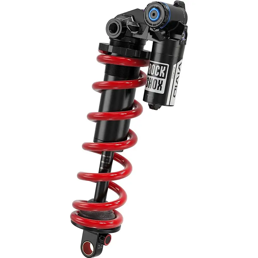 Bakdämpare Rockshox VIVID COIL Ultimate C1 RC2T HBO Trunnion 165x45 Black