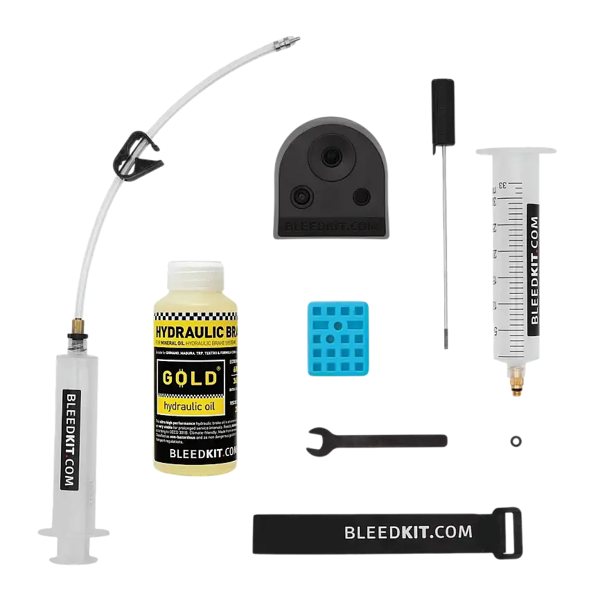 Bleedkit Set for Shimano Hydraulic Brakes Premium Gold