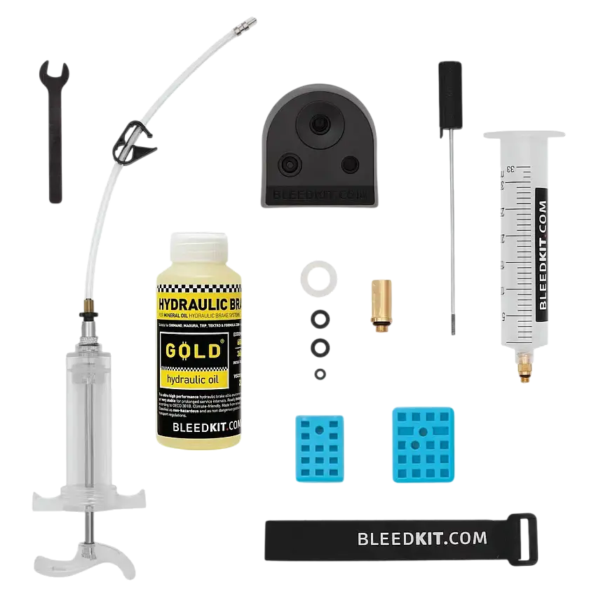 Bleedkit Set for Shimano Hydraulic Brakes Workshop Gold