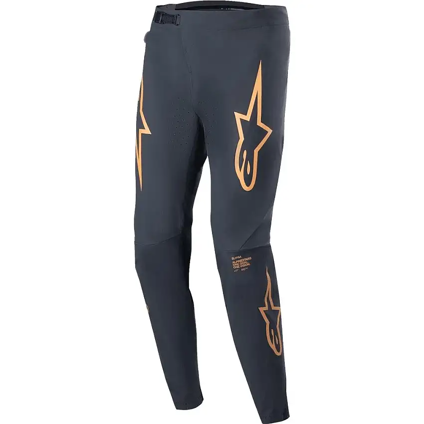 Cykelbyxor Alpinestars A-Supra Race Pants Black/Yellow
